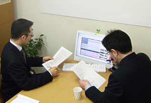 ポッドキャスト収録風景