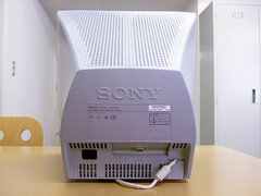 SONYディスプレイ・裏面