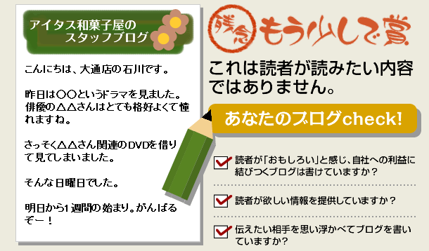 ビジネスブログ指南サービス。貴社は「意味のある」ブログを書いていますか？